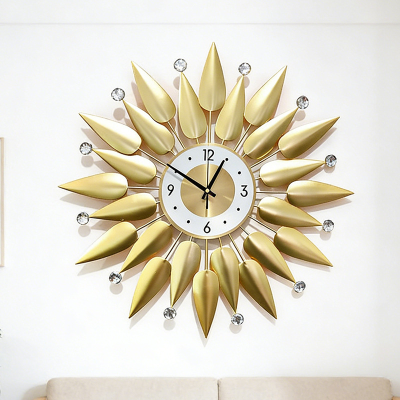 Luxury Wall Clock Metal Wall C - Luxury Lifestyle Us review and price