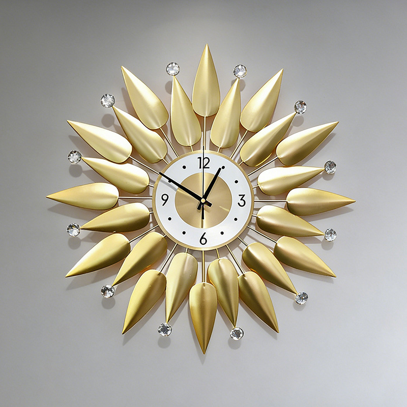 Luxury Wall Clock Metal Wall C - Luxury Lifestyle Us review and price
