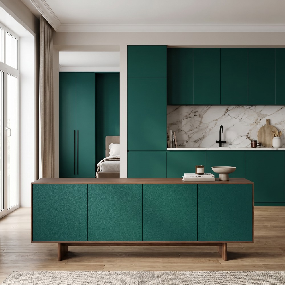 Luxury Matte Emerald Green PVC - Luxury Lifestyle Wallpaper review and price