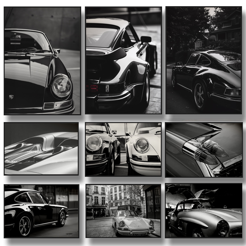 Retro Abstract Black and White - Luxury Lifestyle Wallpaper review and price