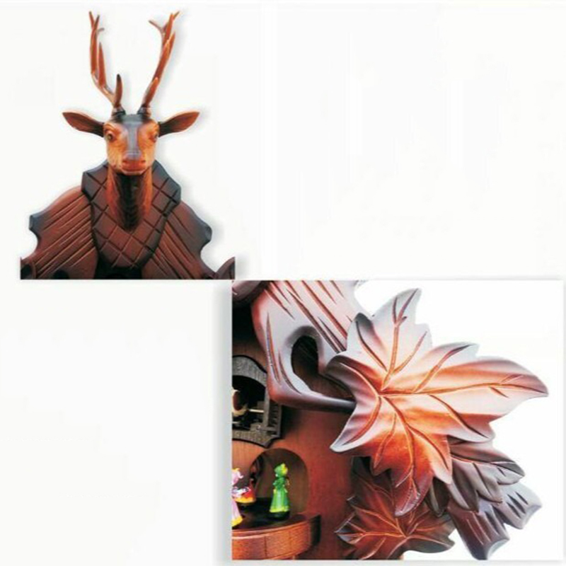 Cuckoo Wall Clock Solid Wood C - Luxury Lifestyle Us review and price