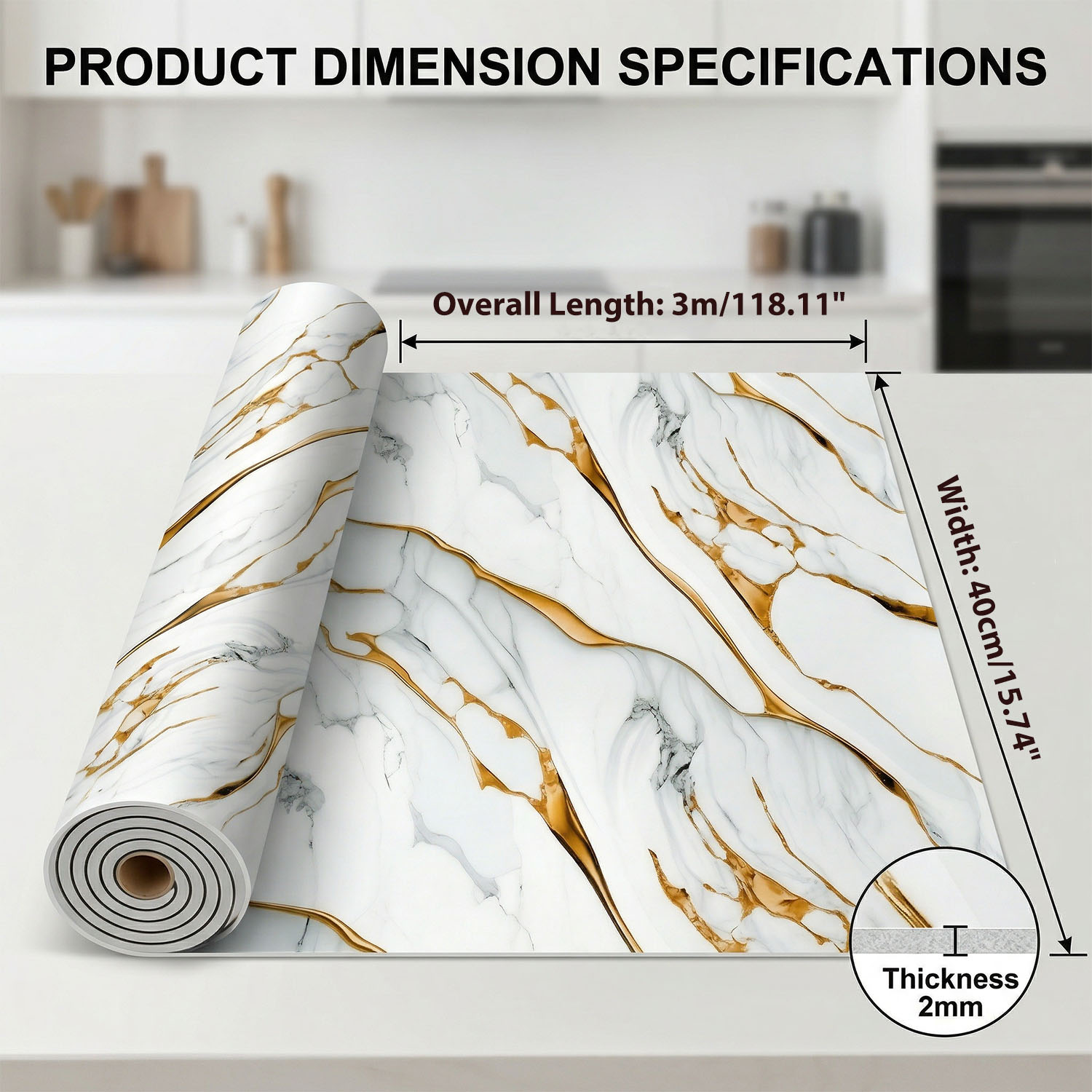 1 Roll Waterproof Self-Adhesiv - Luxury Lifestyle Wallpaper review and price