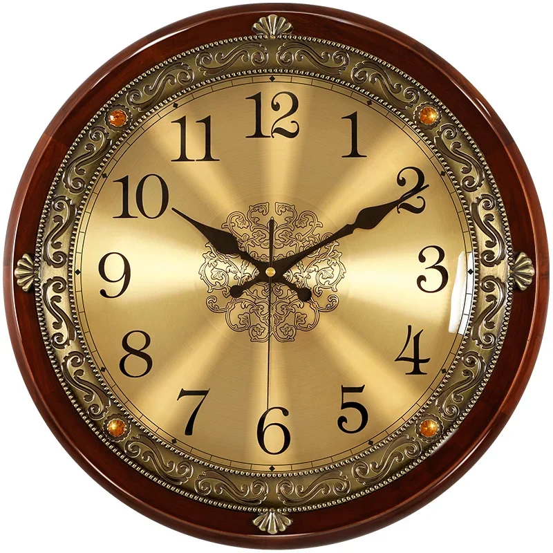 Luxury Wood Wall Clock Metal R - Luxury Lifestyle Us review and price