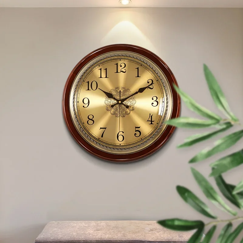 Luxury Wood Wall Clock Metal R - Luxury Lifestyle Us review and price