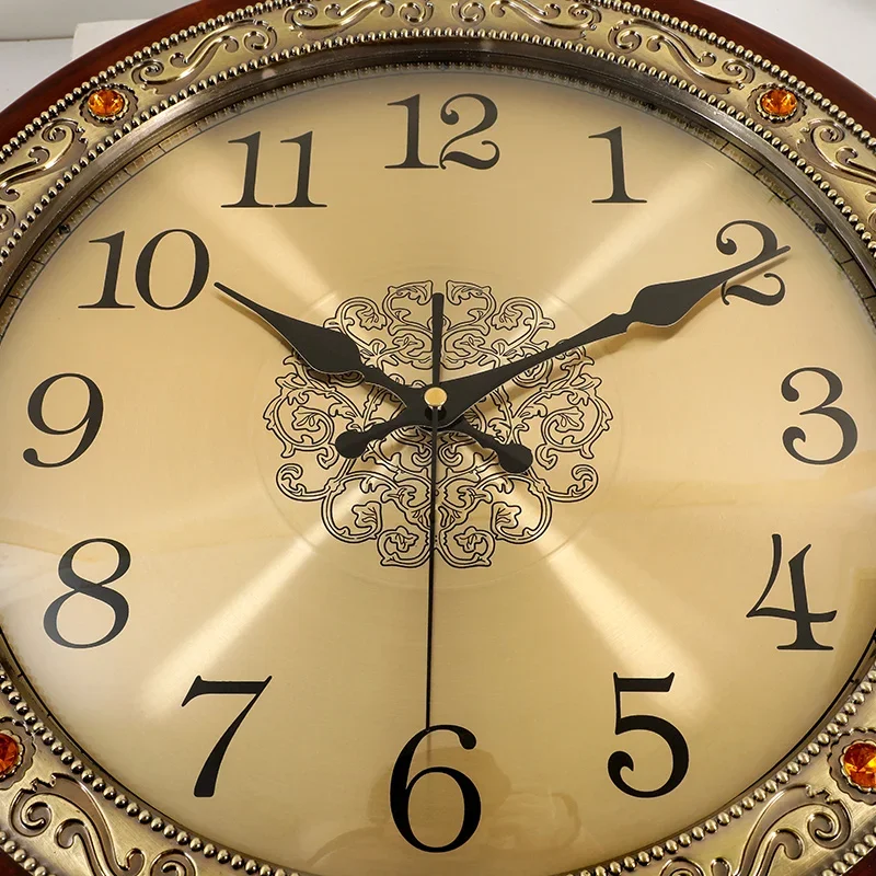 Luxury Wood Wall Clock Metal R - Luxury Lifestyle Us review and price
