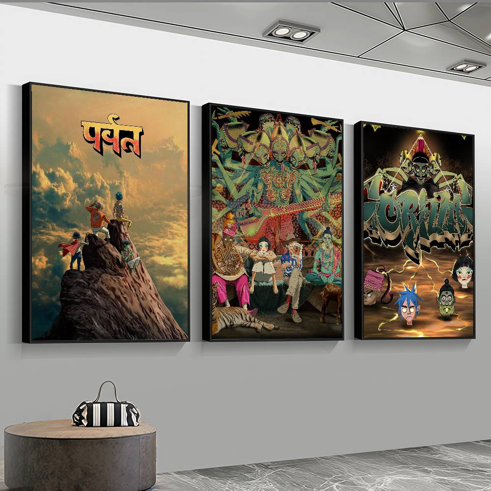 band G-gorillaz The Mountain   - Luxury Lifestyle Wallpaper review and price