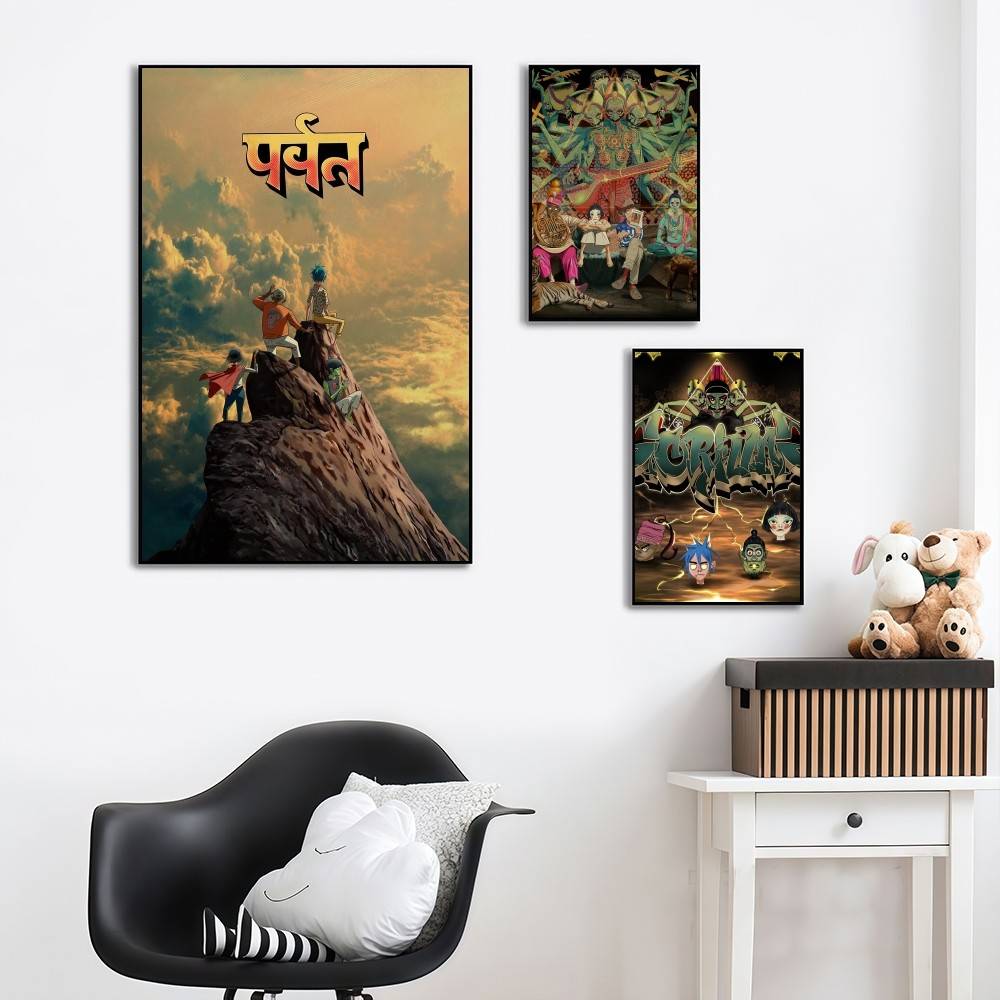 band G-gorillaz The Mountain   - Luxury Lifestyle Wallpaper review and price