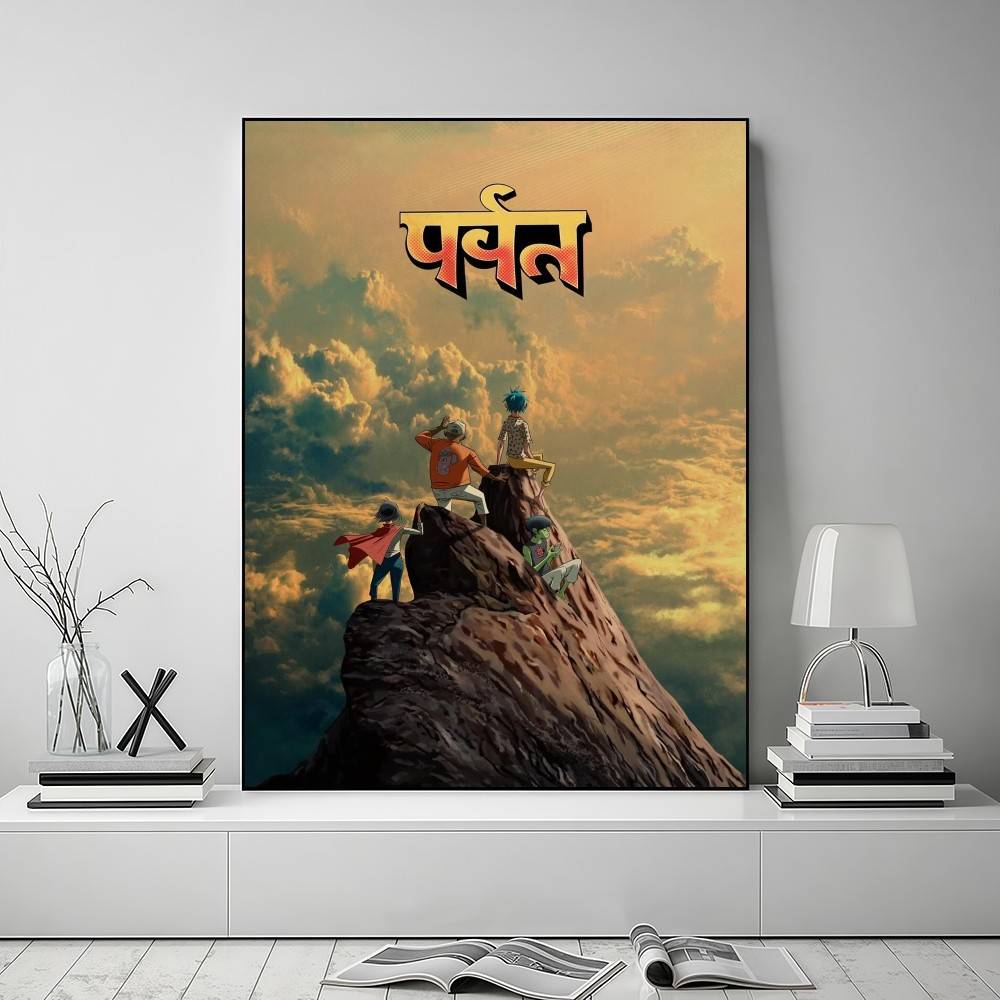 band G-gorillaz The Mountain   - Luxury Lifestyle Wallpaper review and price
