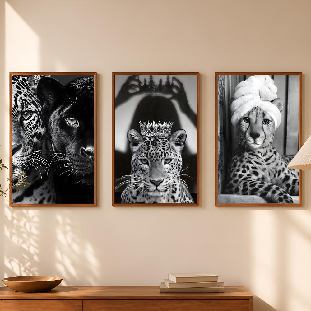 Luxury Black And White Leopard - Luxury Lifestyle Wallpaper review and price