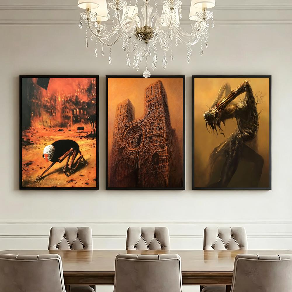 actor Zdzislaw Beksinski Poste - Luxury Lifestyle Wallpaper review and price
